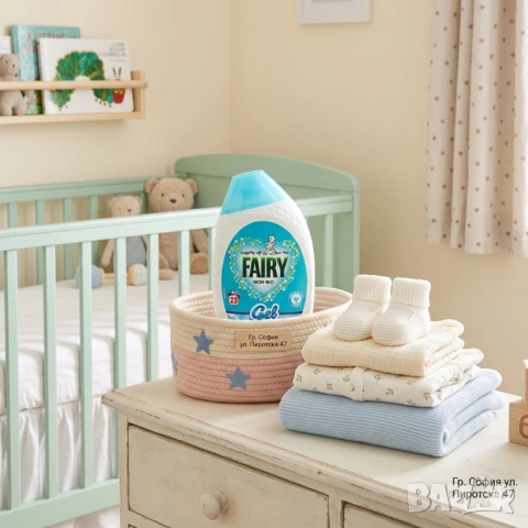 Fairy Non-Bio Gel хипоалергенният гел за  23 пранета