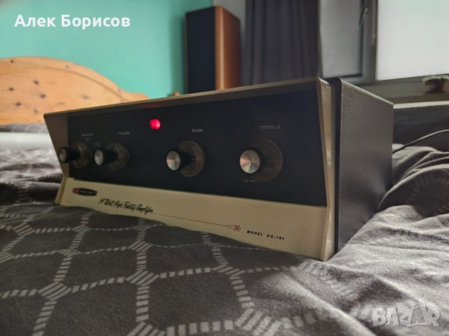 Лампов усилвател Heathkit AA-161, снимка 5 - Ресийвъри, усилватели, смесителни пултове - 52436253