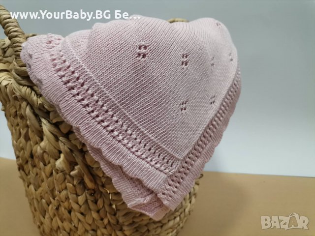Бамбуково Одеяло за Дете или Бебе, стил Дантела - Цвят Розово, снимка 4 - Спални чували за бебета и деца - 38634350