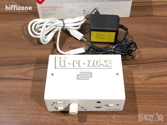  Предусилвател Reloop iphono , снимка 5 - Грамофони - 52973981