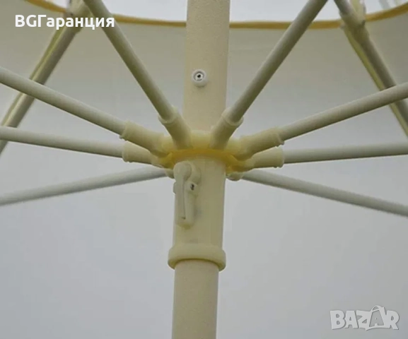 Качествен Чадър с два покрива, снимка 2 - Градински мебели, декорация  - 52029342