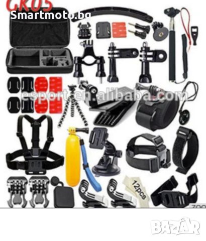 GK28 нов комплкт аксесоари за екшън камери части GO PRO SJCAM EKEN, снимка 1