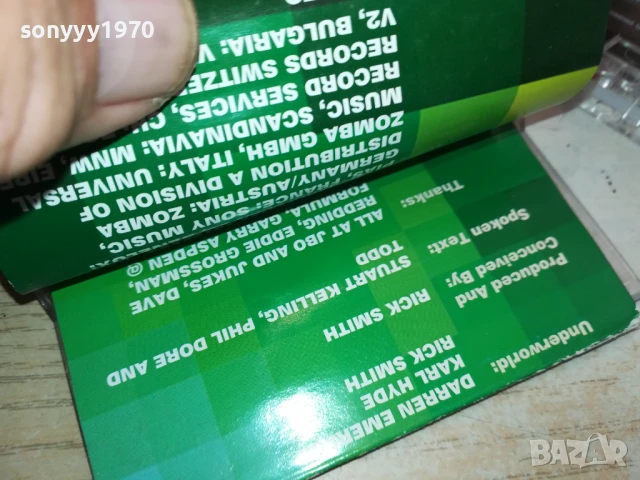 UNDERWORLD LIVE-ORIGINAL TAPE 0106251735, снимка 11 - Аудио касети - 50506491