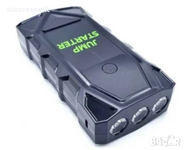 Автомобилен стартер Jump Starter 18000mAh, 12V + КОМПРЕСОР, снимка 5 - Аксесоари и консумативи - 53379885