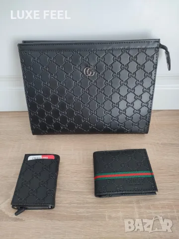 Louis Vuitton ⚜️Мъжки Клъч, снимка 5 - Чанти - 56275809