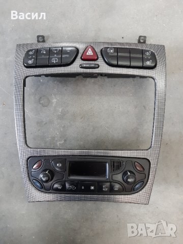 Конзола аварийни, управление климатик C32 AMG c 32 амг Mercedes W203 w 203 Мерцедес C class Ц класа , снимка 1