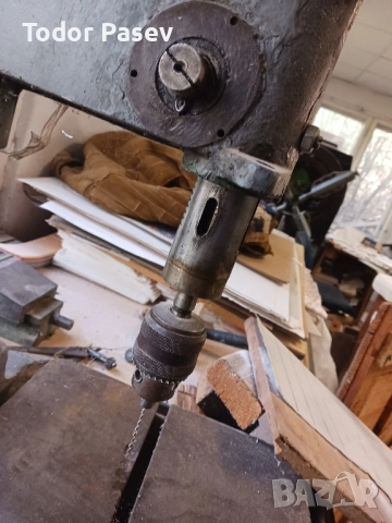 Настолна Бормашина Б 12, снимка 3 - Бормашини - 52408454