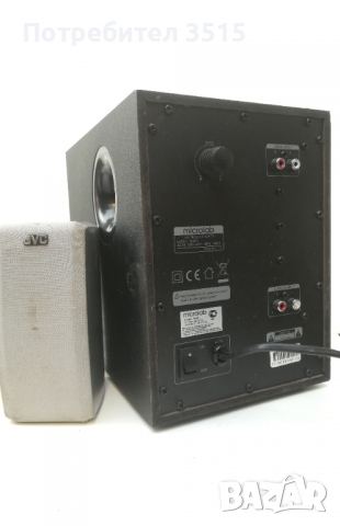 Аудио система 2.1 Microlab M310 + JVC буфер с колонки, снимка 4 - Аудиосистеми - 36473727