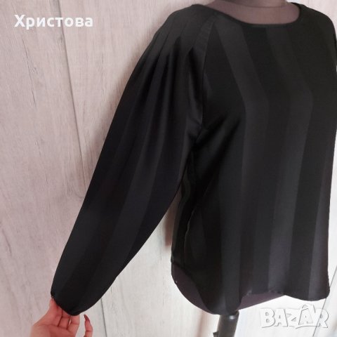 Официална черна блуза Веро Мода - 15,00лв., снимка 7 - Ризи - 32188363