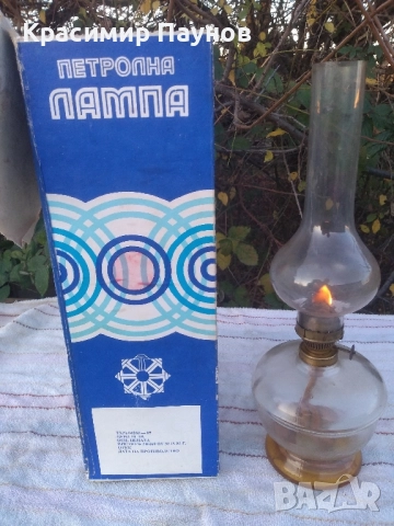 Спиртна лампа ОТК 85 г. Работеща ., снимка 6 - Декорация за дома - 52620423