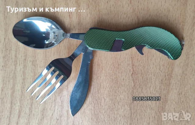 Туристическо ножче / вилица, лъжица /, снимка 11 - Ножове - 53342976