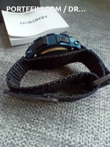 ARMITRON USA, син, чисто нов, супер подсветка и добра алтернатива на Casio, снимка 5 - Мъжки - 54245111
