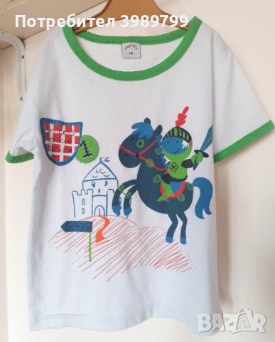 Детски блузки момче, къс и дълъг ръкав, 110-116см, снимка 3 - Детски Блузи и туники - 44747831