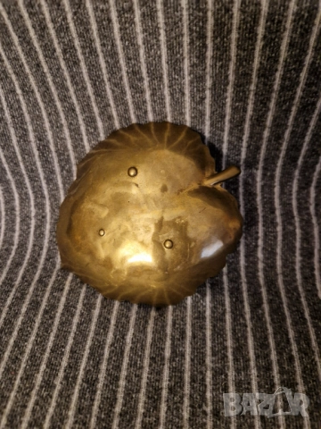 Декоративно месингово листо , снимка 3 - Декорация за дома - 52292512