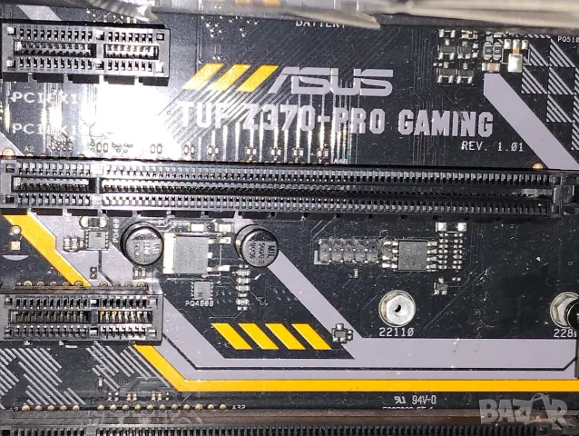 Asus Tuf Z370-Pro I5 9400F 8GB RAM 8GB Sapphire Nitro+ RX470, снимка 3 - Дънни платки - 56126613