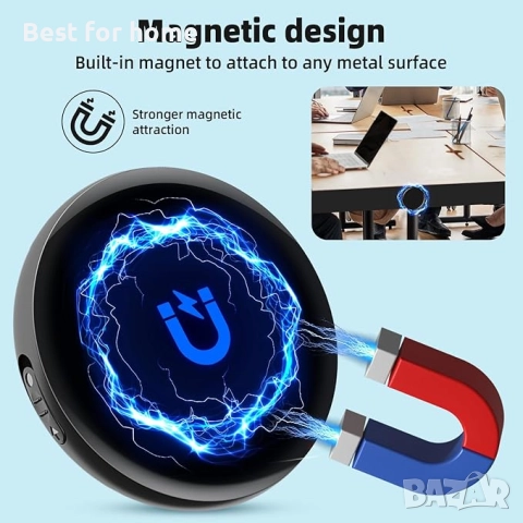 Мини диктофон с 64GB памет и метален корпус, намаляване на шума, снимка 3 - Запалки - 52526776