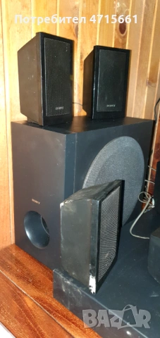 Sony 5.1 домашно кино комплект ресивър с колони, снимка 4 - Ресийвъри, усилватели, смесителни пултове - 53181371
