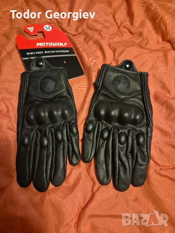 Кожени мото ръкавици 