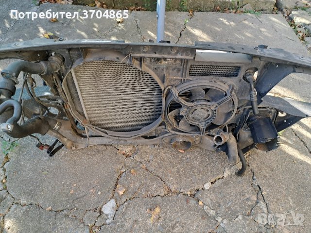 Маската със радиаторите, интеркулера и перката за Ауди А6 ц5 2.5 ТДИ 180к.с куатро  , снимка 3 - Части - 42599795
