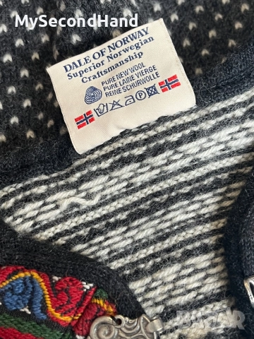 Dale of Norway оригинална мъжка блуза размер S, снимка 4 - Пуловери - 52214292