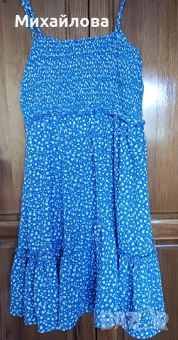 Рокля на презрамки, снимка 2 - Рокли - 51045096