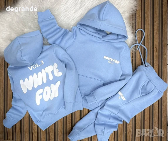 Ватирани детски комплекти White Fox  2 3 4 5 10 11 12 13 14 15 16