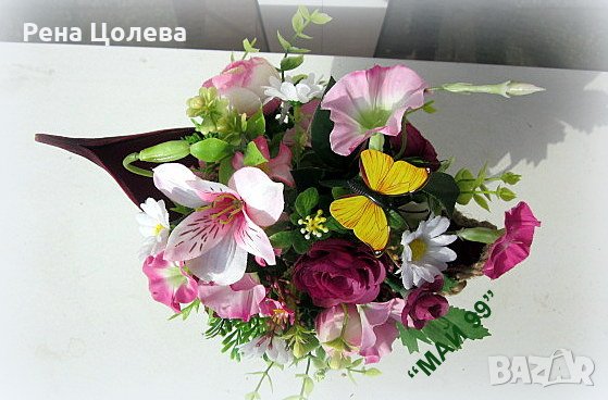 Пролетни цветя на кора, снимка 5 - Подаръци за жени - 44306990
