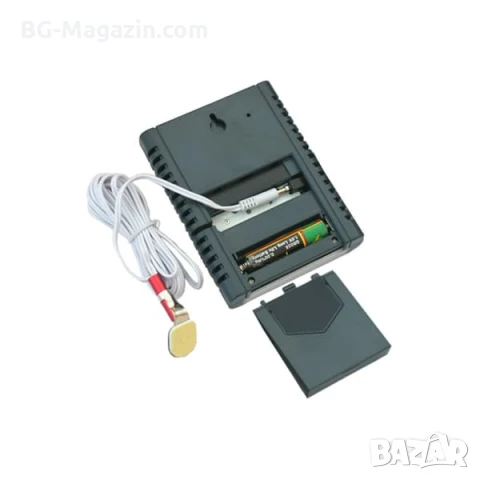 Точен дигитален електронен настолен термометър и влагомер със сонда хигрометър за въздух стая стена, снимка 5 - Друга електроника - 51028434