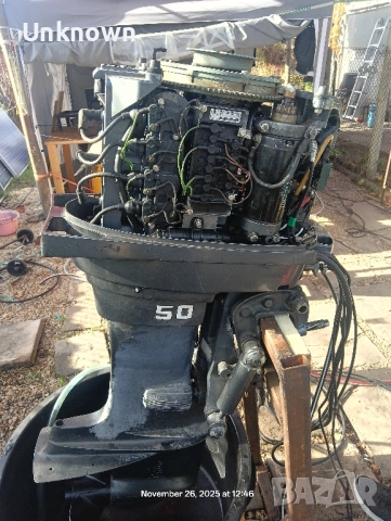 Извънбордов двигател 50 к.с. Mercury , снимка 7 - Части - 52549624