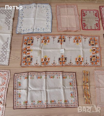Ръчно плетени и бродирани покривки, снимка 5 - Декорация за дома - 44475660