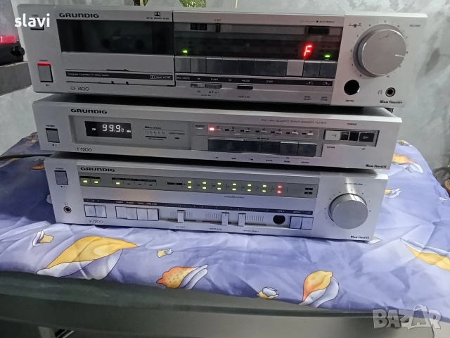 Сет GRUNDING V-7200 T -7200 , снимка 16 - Ресийвъри, усилватели, смесителни пултове - 52858905