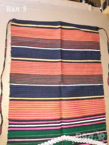 Автентична тъкана вълнена престилка , носия, снимка 4 - Антикварни и старинни предмети - 53888416