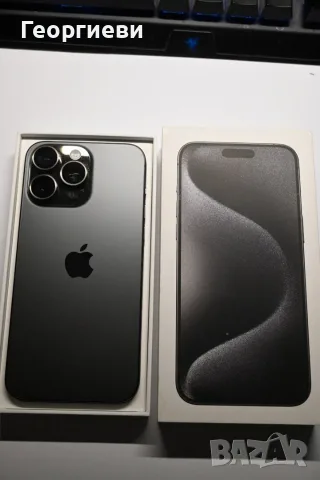 iPhone 15 Pro Max (черен / 512 GB)