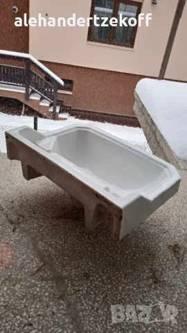 Ретро порцеланова мивка, снимка 3 - Мивки - 49183837