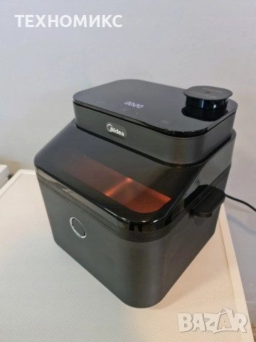 Еър Фрайър Midea DualTaste Air Fryer MF-CY75C2 – 7L капацитет, снимка 9 - Други - 51792223