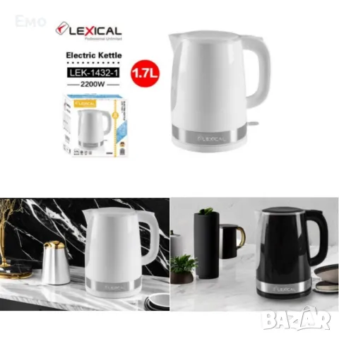 Електрическа кана за вода - Lexical LEK-1432-1/2 - Гаранция 24 месеца