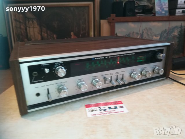 sanyo-japan ретро ресивър 0303210827, снимка 3 - Ресийвъри, усилватели, смесителни пултове - 32021580