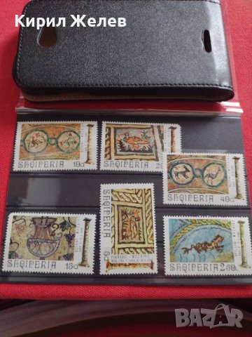 Пощенски марки чиста серия без печат Антична мозайка поща Албания редки за КОЛЕКЦИЯ 38158, снимка 8 - Филателия - 40784625