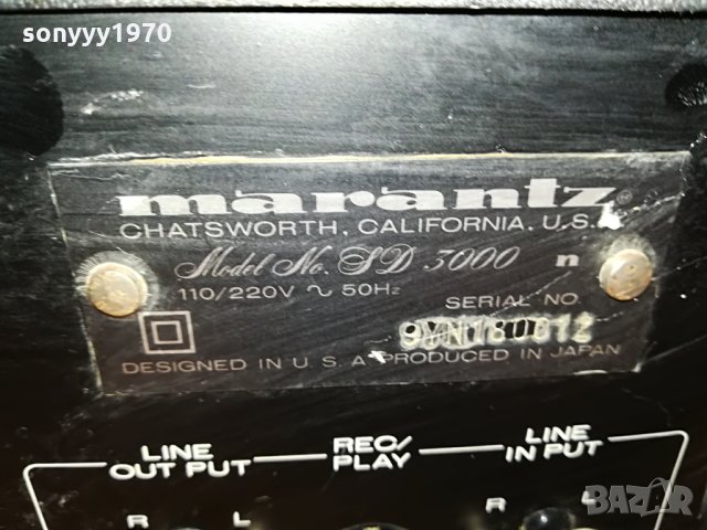 MARANTZ DECK-USA/JAPAN-ВНОС GERMANY 2008211003, снимка 12 - Декове - 33867955