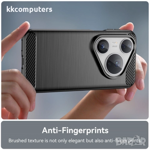 Huawei Pura 80 Pro / Pura 80 Pro+ Удароустойчив Carbon Fiber Калъф и Протектор, снимка 8 - Калъфи, кейсове - 51804646