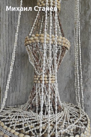 Полилей от черупки на морски ракообразни, снимка 4 - Декорация за дома - 38383453