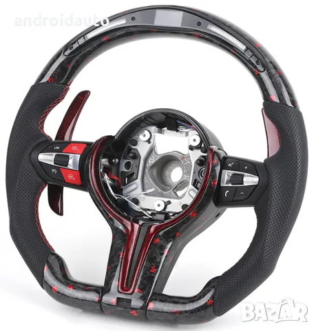 BMW Custom Спортен Волан – Персонализиран Дизайн!, снимка 4 - Аксесоари и консумативи - 49026667