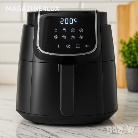 Фритюрник с горещ въздух Midea InnerChef Crispy – MF-CN40C2 Модел: MF-CN40C2; Мощност: 1500 W;, снимка 3 - Фритюрници - 51667770