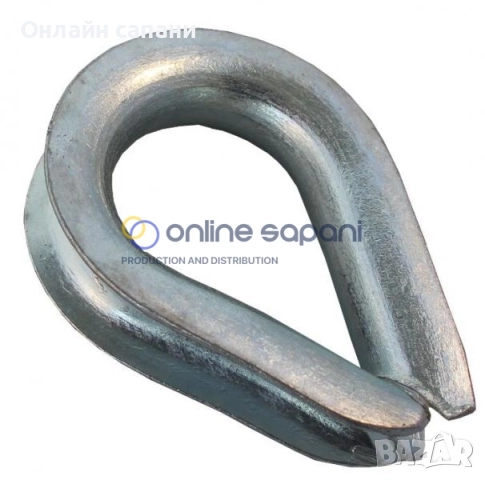 Аксесоари за стоманени въжета - кауши, кламфи, скоби, обтегачи, алуминиеви втулки, медни втулки и др, снимка 3 - Други инструменти - 22030615