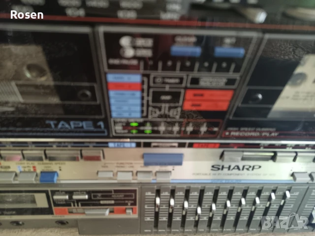 Продавам Sharp gf 800 Japan , снимка 2 - Радиокасетофони, транзистори - 51114590
