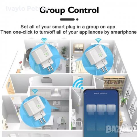 Смарт контакт с WIFI управление , снимка 6 - Друга електроника - 39399750