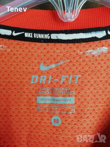 Nike Running оригинална мъжка спортна тениска фланелка, снимка 4 - Тениски - 37675374