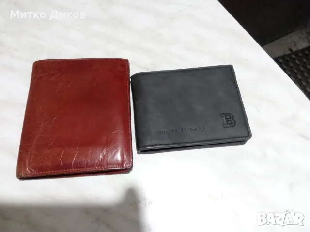 Портфейли маркови естествена кожа  E Deri 128х110 и Emre Tutuncu 115х85