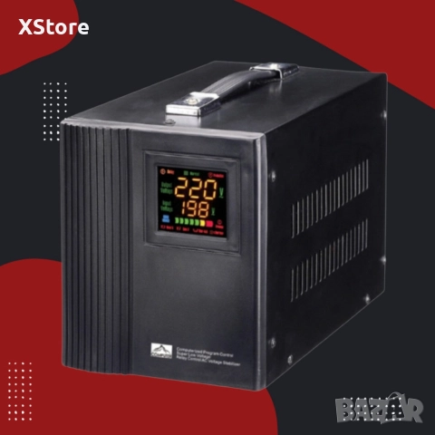 Стабилизатор със серво MOTOP RAGGIE 1500VA/2000VA, снимка 5 - Друга електроника - 52568636