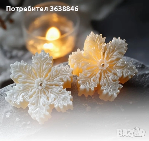 коледни свещи